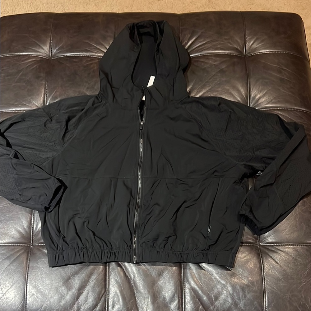 Women's XL Fabletics Black Hooded Jacket